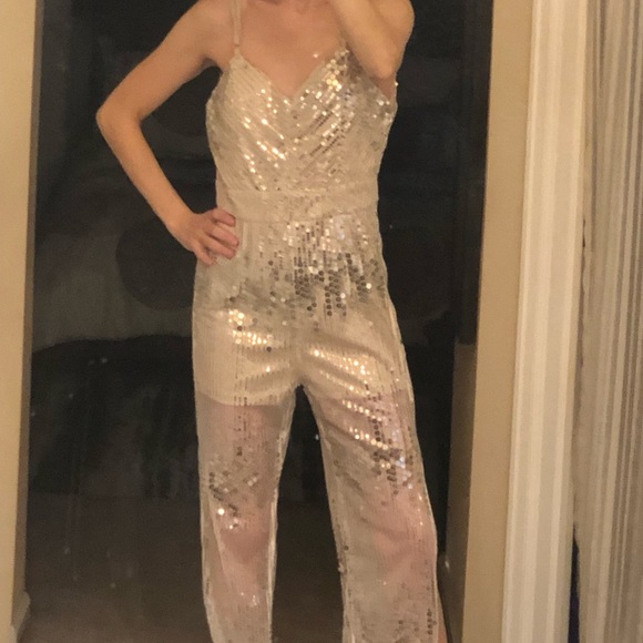 Sequin Jumpsuit - Picture 4 of 5